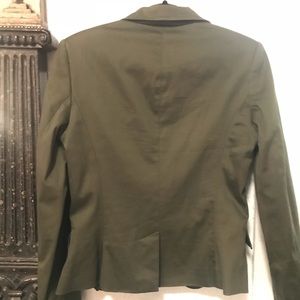 Olive green blazer